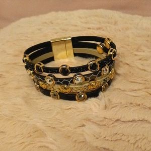 Torrid magnetic rhibestone bracelet